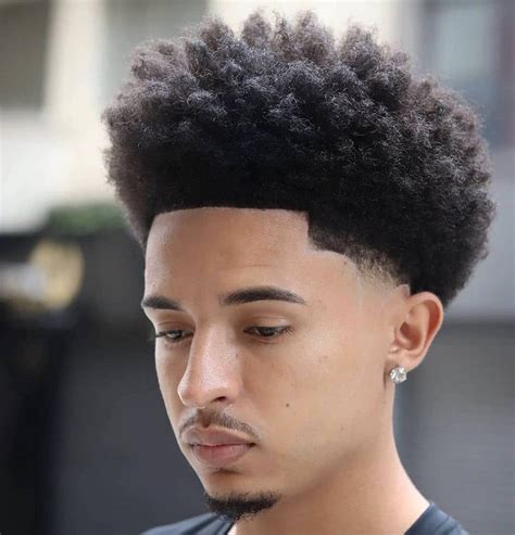 afro fade haircut